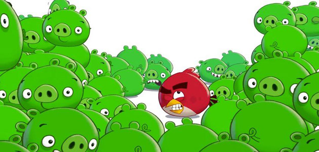 Кадры из трейлера Bad Piggies