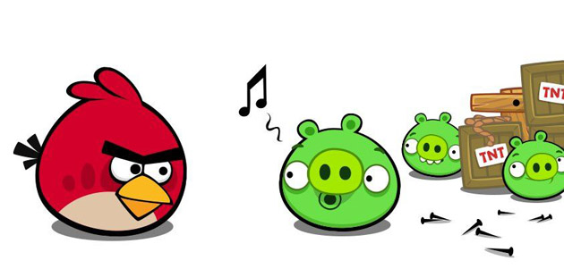 Кадры из трейлера Bad Piggies
