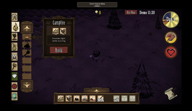 Графика в игре Don’t Starve Графика в игре Don’t Starve