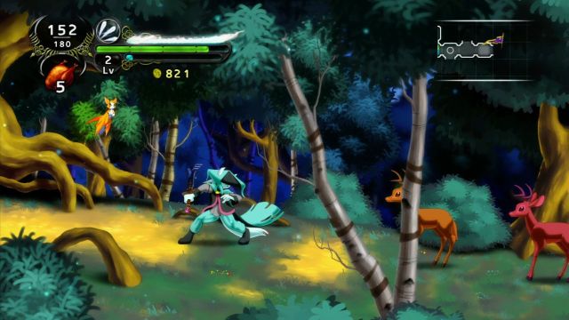 Скриншот игры Dust: An Elysian Tail