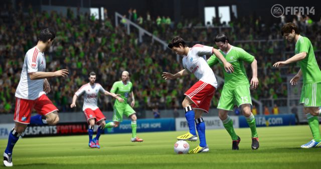 скриншот из игры FIFA 14