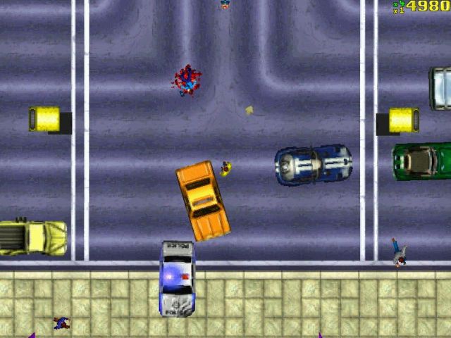 скриншот из GTA 1