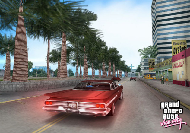 Кадр из GTA Vice City