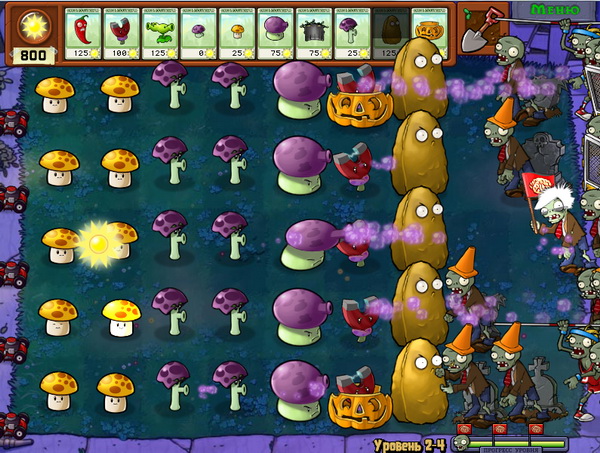 Кадры из Plants vs Zombies Кадры из Plants vs Zombies