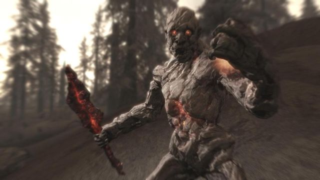 скриншот из DLC Dragonborn для Skyrim