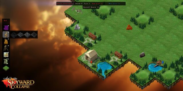 Скриншот игры "Skyward Collapse" Скриншот игры "Skyward Collapse"