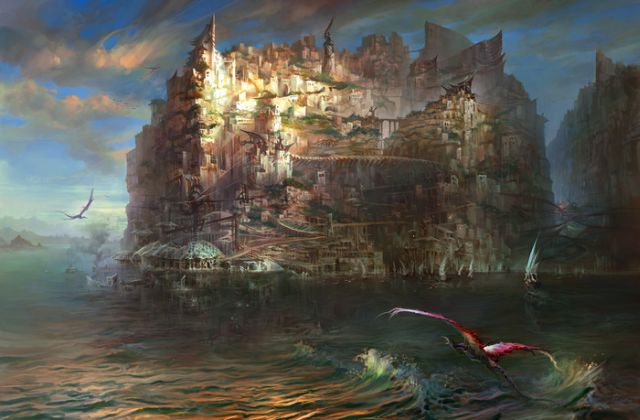 концепт арт игры Torment: Tides of Numenera