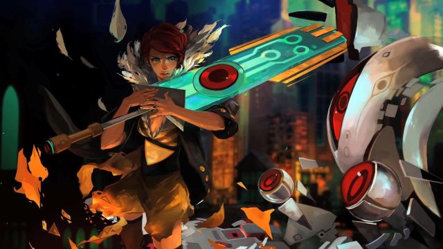 скриншот из игры Transistor