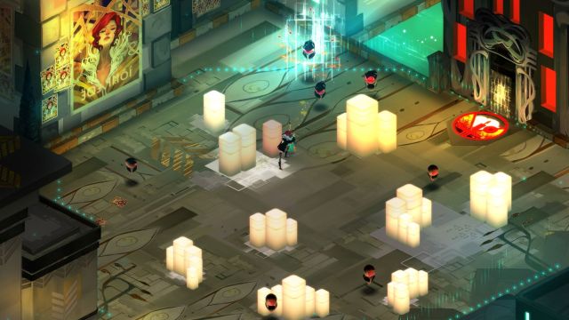 скриншот из игры Transistor